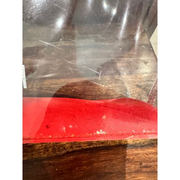 Moschino Vintage Clear Tote – Italian Flag Logo – 80s/90s - Picture 8 of 8